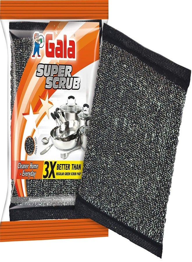 Gala Super Scrub Set (Black, Pack of 16) - Image 1